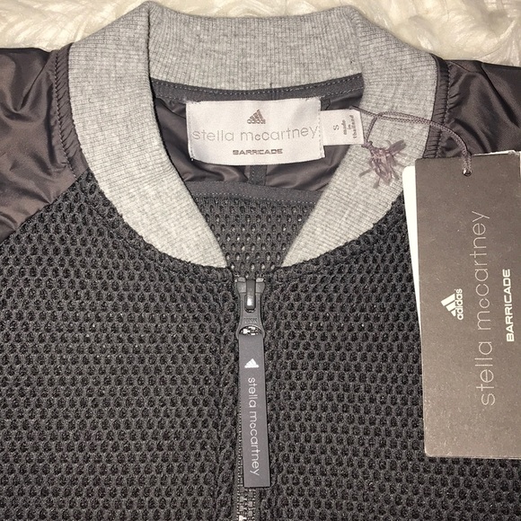 👋🎉HP💕Adidas by Stella McCartney Barricade Bomber Jacket Size Small - Picture 7 of 15